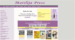 Desktop Screenshot of matilijapress.com